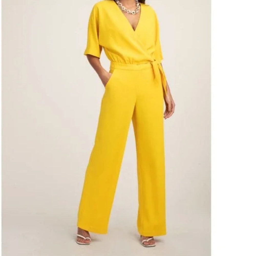 Trina Turk Yellow Jumpsuit - Picture 2 of 13